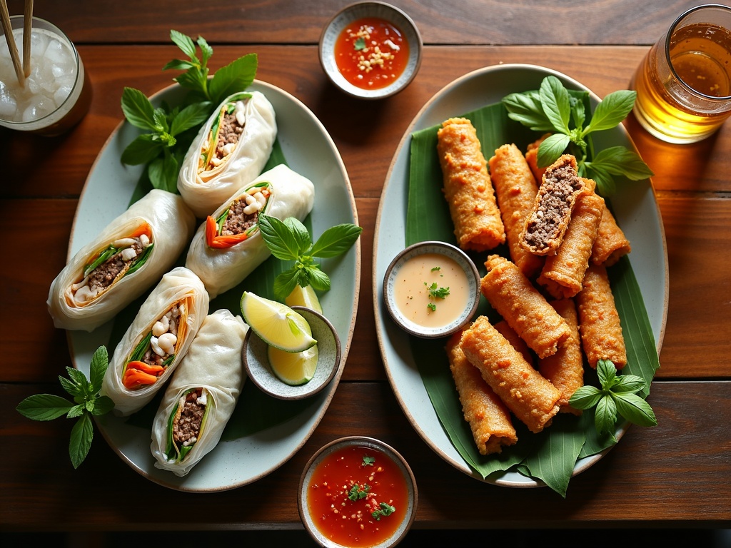 Simple tips on how to eat a spring roll with style