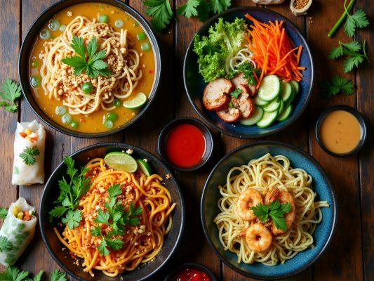 Easy ideas on what to make with rice vermicelli tonight