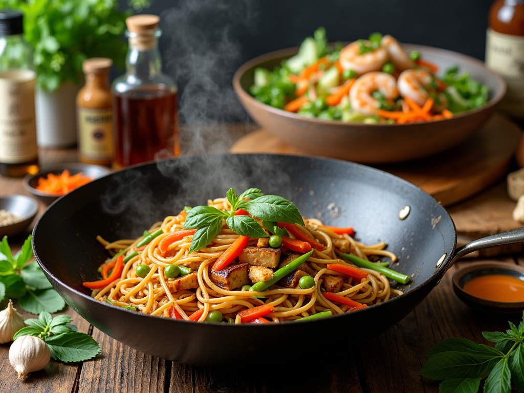 Easy ideas on what to make with rice vermicelli tonight