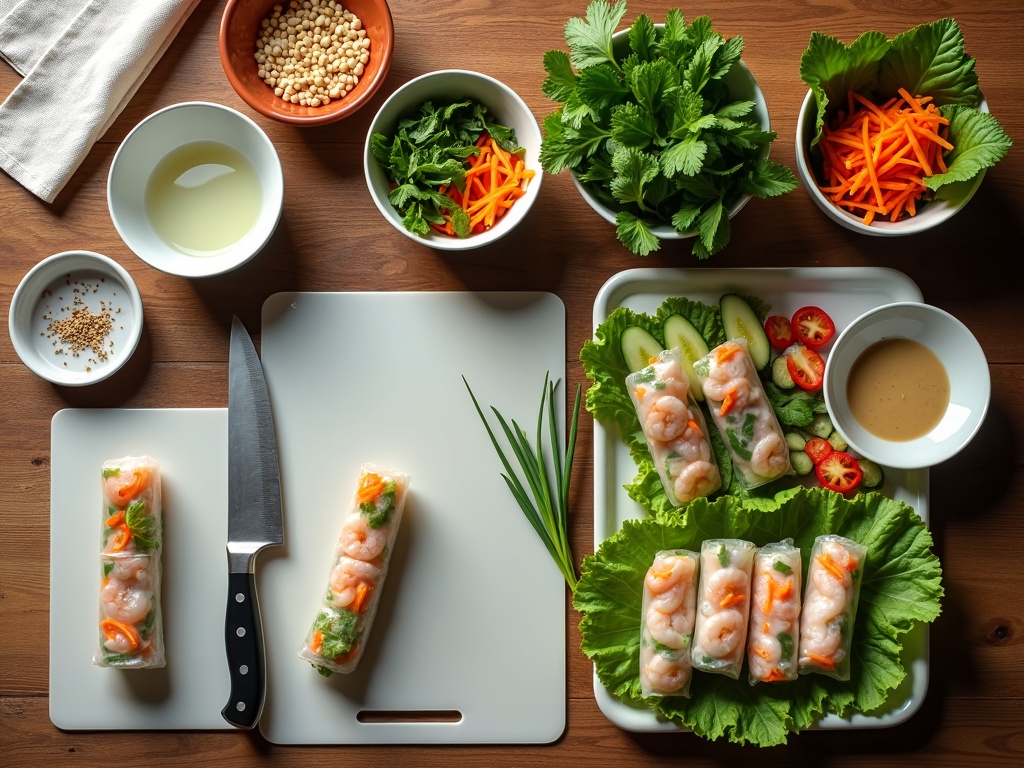 How to roll a spring roll with ease and style