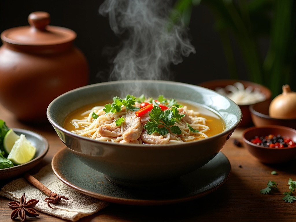Quick guide on how to make Vietnamese chicken pho