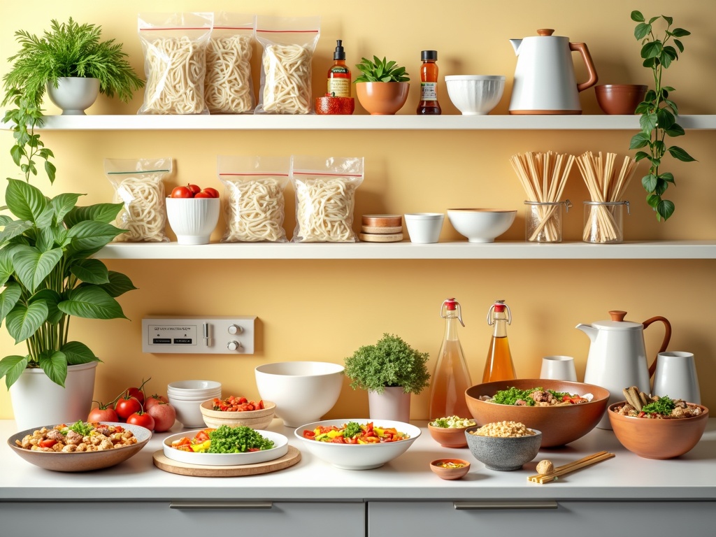 What to make with rice vermicelli for quick dinners